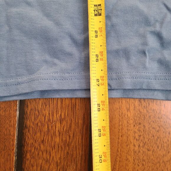 AL AGNEW T-Shirt Men's Size M Bald Eagle Mountain River Blue Pocket NEW w/ Tags - Picture 8 of 10